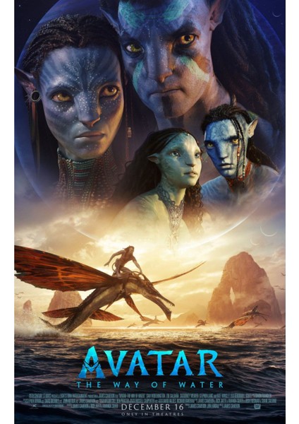 Avatar The Way Of Water (2022) 0003 ( Folyo ) - Afiş - POSTER-1452 ( 50 cm x 70 cm )