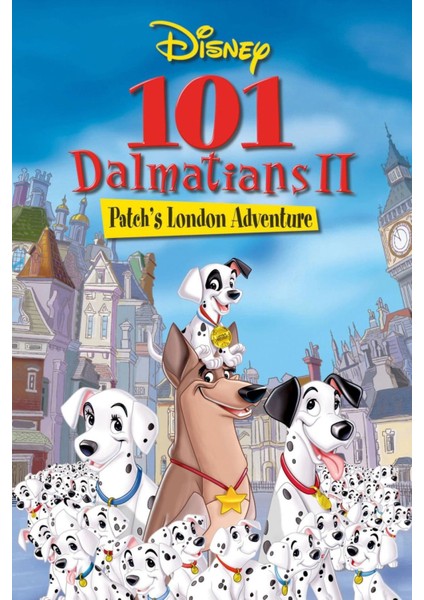 101 Dalmatians Iı Patch's London Adventure (2002) ( Folyo ) - Afiş - POSTER-1036 ( 50 cm x 70 cm )
