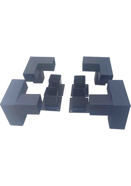 Mrc Takmatik Ahşap Carpot Pergole Pergola Demir Bağlantı Braket Kiti Bungalov Bahçe Ev Çadır modelleri