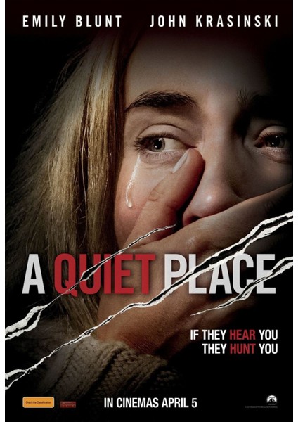 A Quiet Place (2018) 0002 ( Folyo ) - Afiş - POSTER-1120 ( 50 cm x 70 cm )
