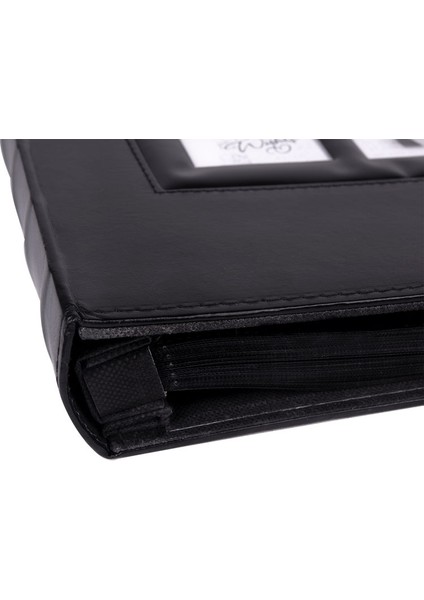 500'LÜK Deri Siyah Fotoğraf Albümü 10 x 15 cm modelleri