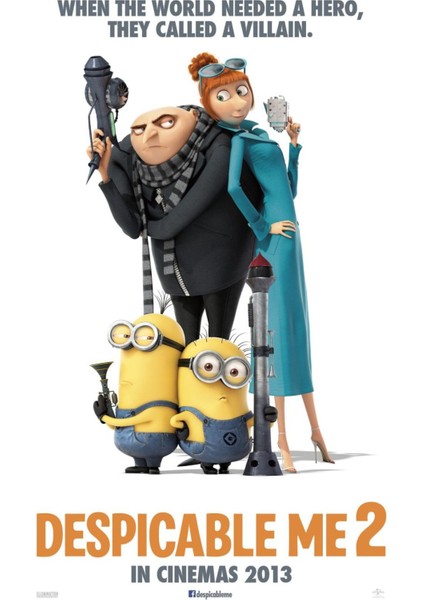 Despicable Me 2 (2013) 13 ( Folyo ) - Afiş - POSTER-2448 ( 50 cm x 70 cm )