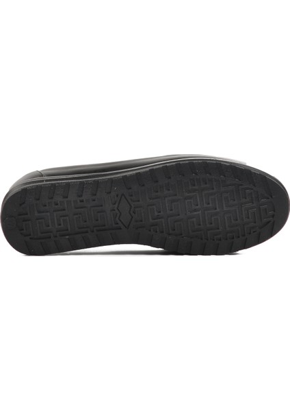 Siyah Deri Kadın Günlük Ayakkabı indirimleri