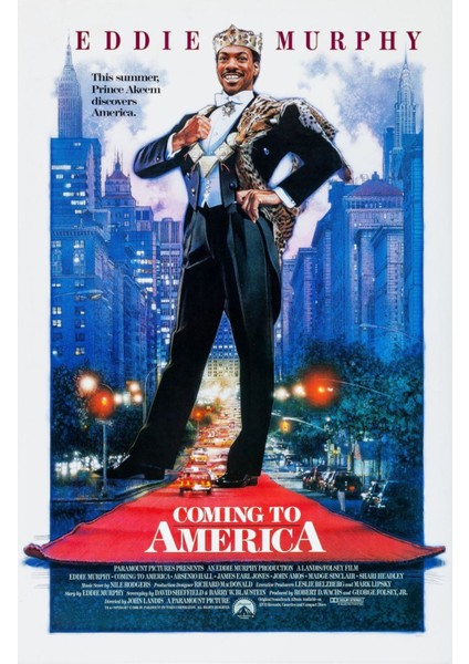 Coming To America (1988) ( Folyo ) - Afiş - POSTER-2204 ( 50 cm x 70 cm )