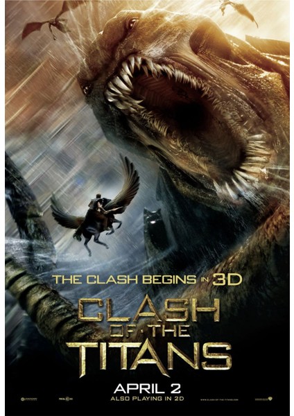 Clash Of The Titans (2010) 2 ( Folyo ) - Afiş - POSTER-2163 ( 50 cm x 70 cm )