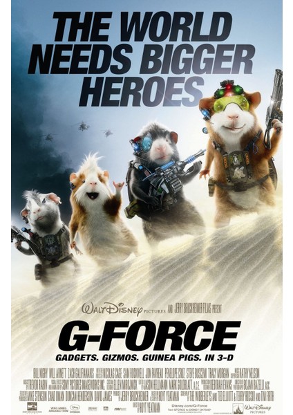 G-Force (2009) ( Folyo ) - Afiş - POSTER-3027 ( 50 cm x 70 cm )
