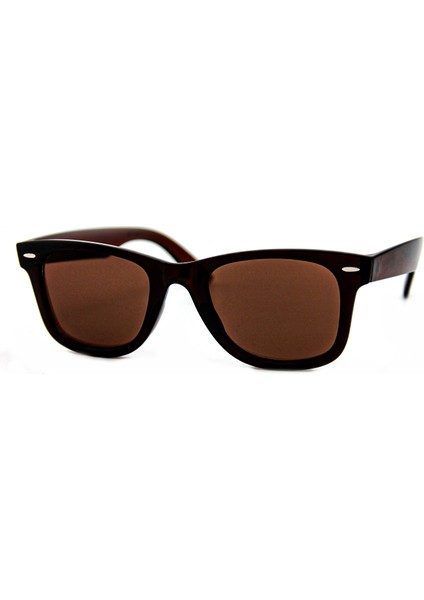 Poppy Kahve 2140 Uv Korumalı Unisex Güneş Gözlüğü