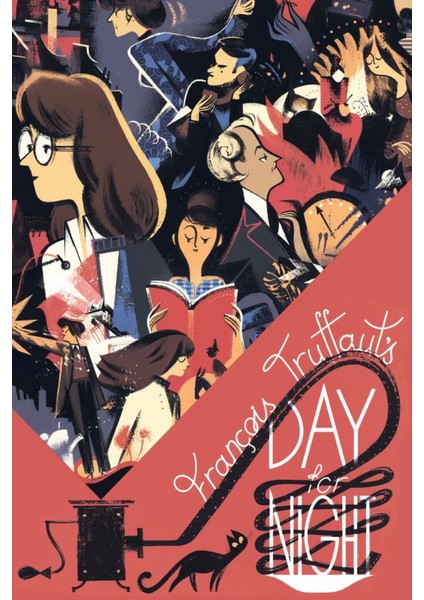 Day For Night (1973) 1 ( Folyo ) - Afiş - POSTER-2340 ( 50 cm x 70 cm )