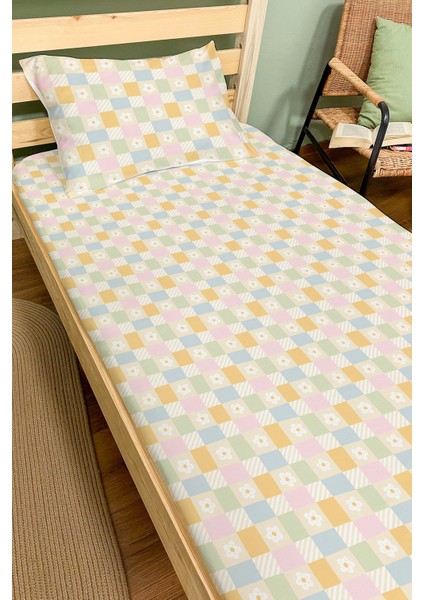 Organik Tek Kişilik Lastikli Çarşaf Seti - Sihirli Karaler fiyatları