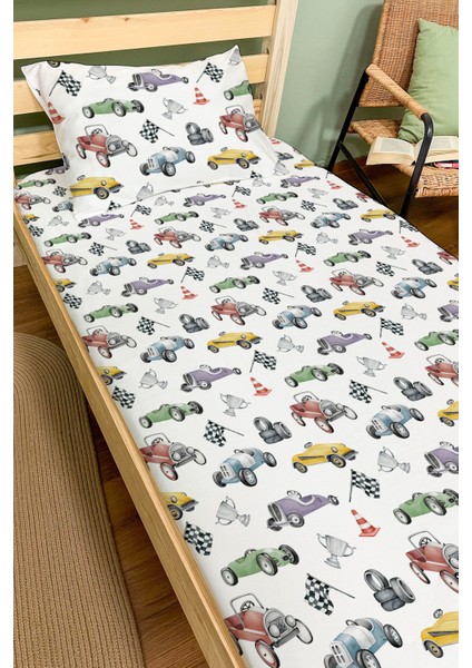 Organik Tek Kişilik Lastikli Çarşaf Seti - Hızlı ve Eğlenceli fiyatları