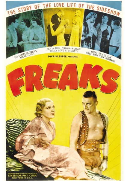 Freaks (1932) 1 ( Folyo ) - Afiş - POSTER-2914 ( 50 cm x 70 cm )