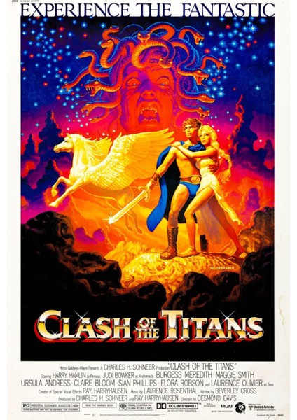 Clash Of The Titans (1981) 2 ( Folyo ) - Afiş - POSTER-2159 ( 50 cm x 70 cm )