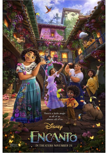 Encanto (2021) 0003 ( Folyo ) - Afiş - POSTER-2675 ( 50 cm x 70 cm )