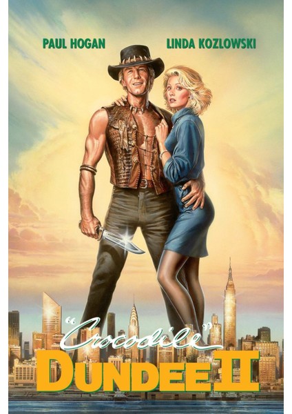 Crocodile Dundee Iı (1988) ( Folyo ) - Afiş - POSTER-2282 ( 50 cm x 70 cm )