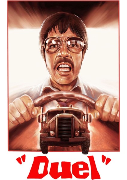 Duel (1971) 1 ( Folyo ) - Afiş - POSTER-2590 ( 50 cm x 70 cm )