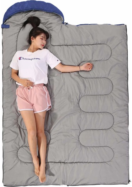 Camper Pro Sq Uyku Tulumu 0ºc - Mavi