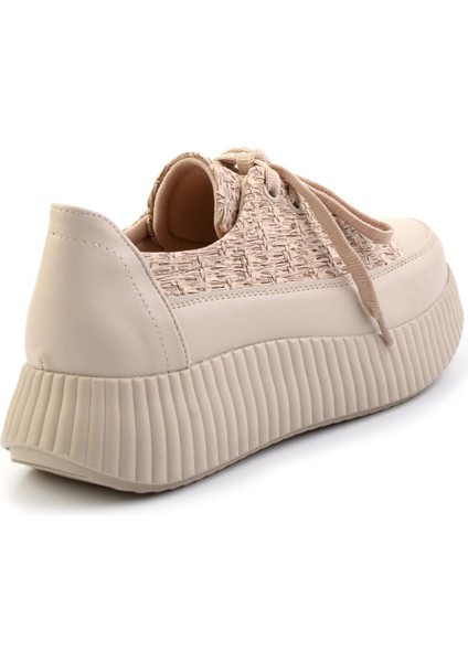 Bej Baskı Detaylı Kadın Sneaker K01179001010 modelleri