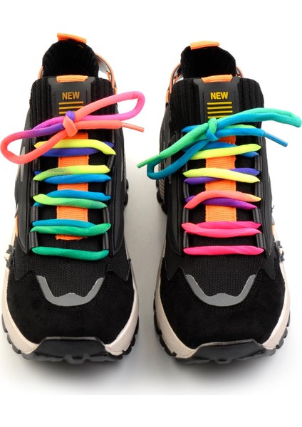 Siyah Süet Kadın Sneaker K01566037002