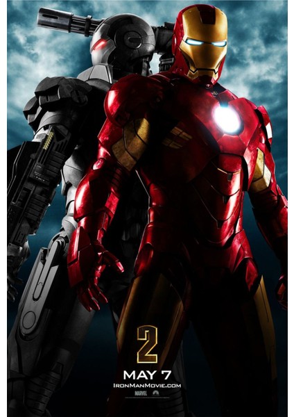 Iron Man 2 (2010) 5 ( Folyo ) - Afiş - POSTER-3847 ( 50 cm x 70 cm )