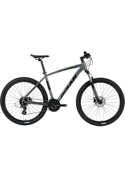MTX7300 26 Jant 24 Vites 48CM Erkek Dağ Bisikleti Gri - Yeşil