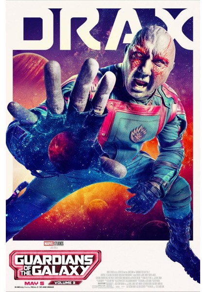 Guardians Of The Galaxy Vol. 3 (2023) 0013 ( Folyo ) - Afiş - POSTER-3255 ( 50 cm x 70 cm )