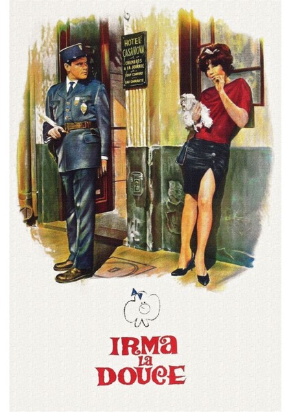 Irma La Douce (1963) 1 ( Folyo ) - Afiş - POSTER-3837 ( 50 cm x 70 cm )