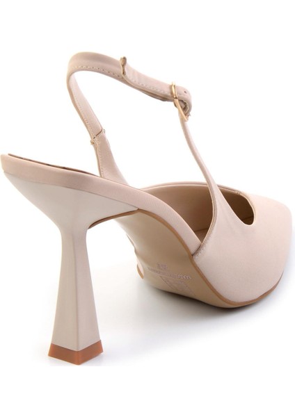 Ten Kumaş Kadın Klasik Topuklu Ayakkabı K01231437704 modelleri