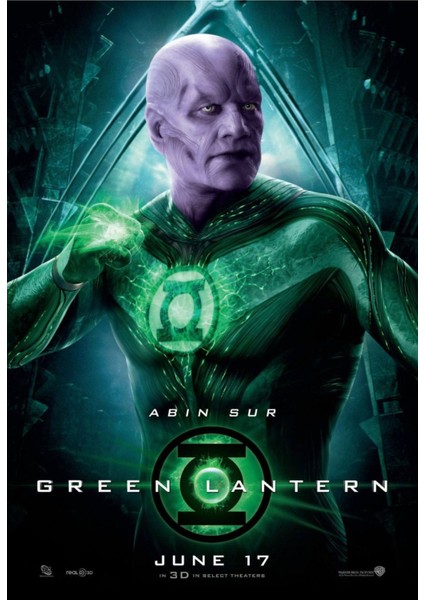 Green Lantern (2011) 4 ( Folyo ) - Afiş - POSTER-3196 ( 50 cm x 70 cm )