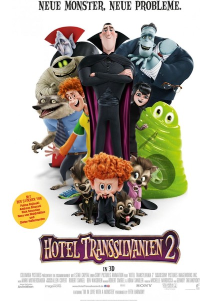 Hotel Transylvania 2 (2015) 2 ( Folyo ) - Afiş - POSTER-3587 ( 50 cm x 70 cm )