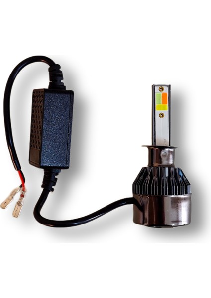 F30 3 Renk H1 LED Xenon Pembe Buz Mavi Beyaz (Çakarlı) 12V 15000 Lümen