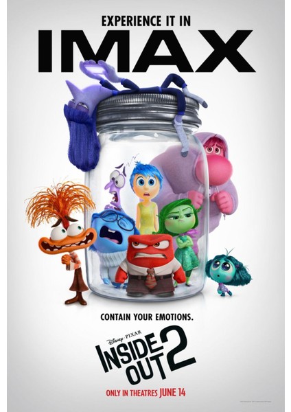 Inside Out 2 (2024) 0014 ( Folyo ) - Afiş - POSTER-3793 ( 50 cm x 70 cm )