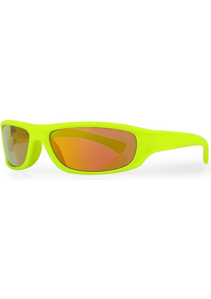 Bisiklet Güneş Gözlüğü Florasan Mat Çerçeve Kırmızı Aynalı Cam 3007