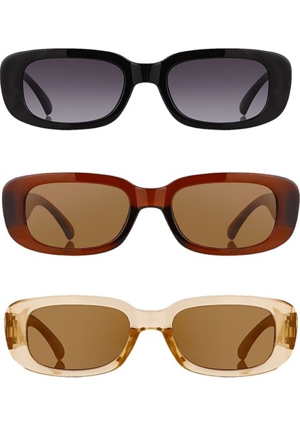 Unisex Güneş Gözlüğü 3'lü Fırsat Seti 1047 fiyatları