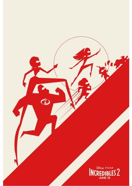 Incredibles 2 (2018) 1 ( Folyo ) - Afiş - POSTER-3745 ( 50 cm x 70 cm )