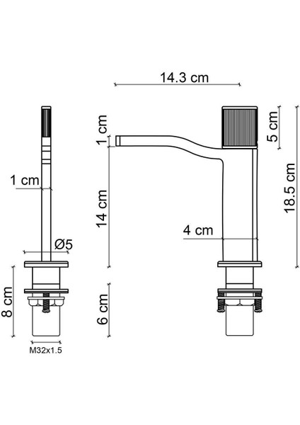 Lavabo Bataryası (Krom) FA-7011
