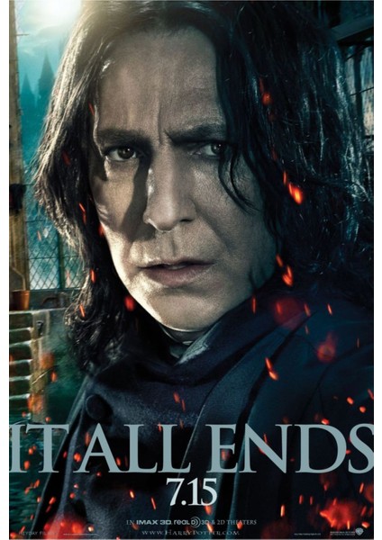 Harry Potter And The Deathly Hallows Part 2 (2011) 4 ( Folyo ) - Afiş - POSTER-3362 ( 50 cm x 70 cm )