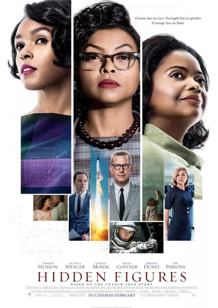 Hidden Figures (2016) 5 ( Folyo ) - Afiş - POSTER-3502 ( 50 cm x 70 cm )