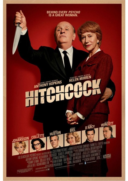 Hitchcock (2012) 1 ( Folyo ) - Afiş - POSTER-3526 ( 50 cm x 70 cm )