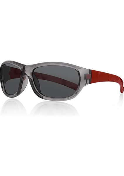 Çocuk Güneş Gözlüğü Füme Çerçeve Bordo Sap 4007