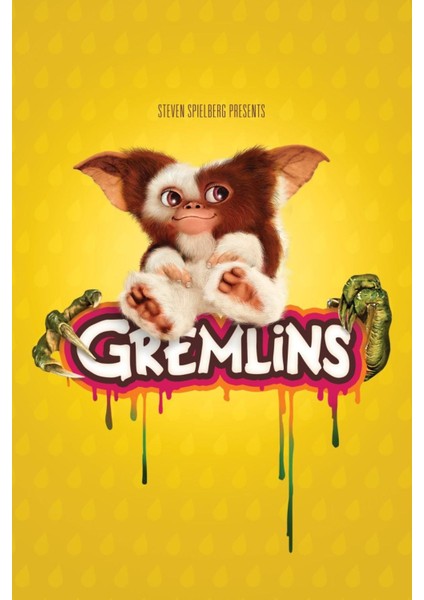 Gremlins (1984) 5 ( Folyo ) - Afiş - POSTER-3206 ( 50 cm x 70 cm )