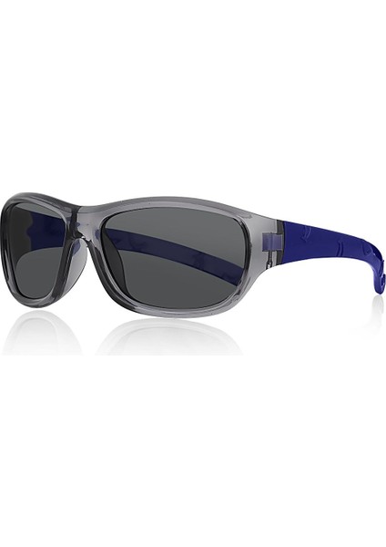 Çocuk Güneş Gözlüğü Füme Çerçeve Lacivert Sap 4007