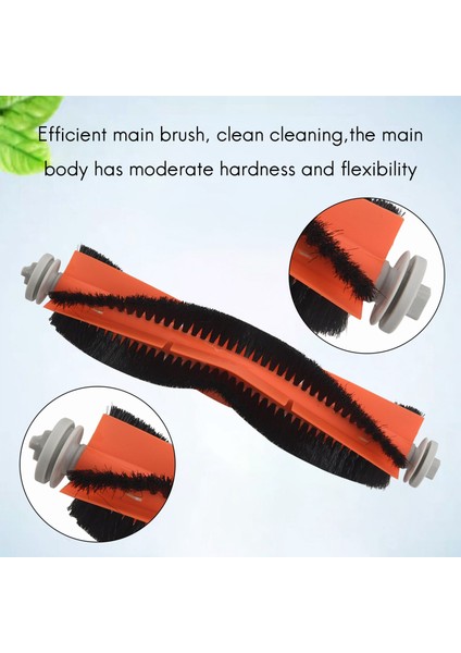 6 x Yan Fırça + 4 x Hepa Filtre + 2 x Ana Fırça Xiaomi Vakum 2 Roborock S50 Mi Robotlu Süpürge Parçaları Aksesuarı (Yurt Dışından) modelleri