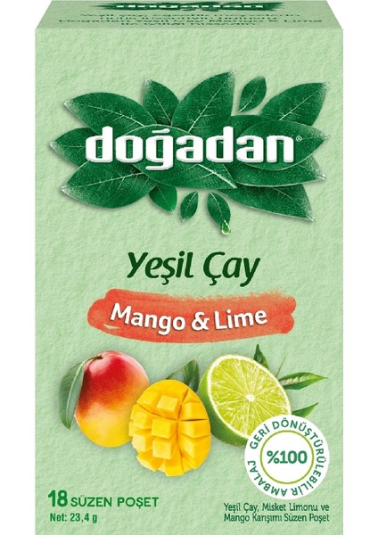 Yeşil Çay Mango Lime