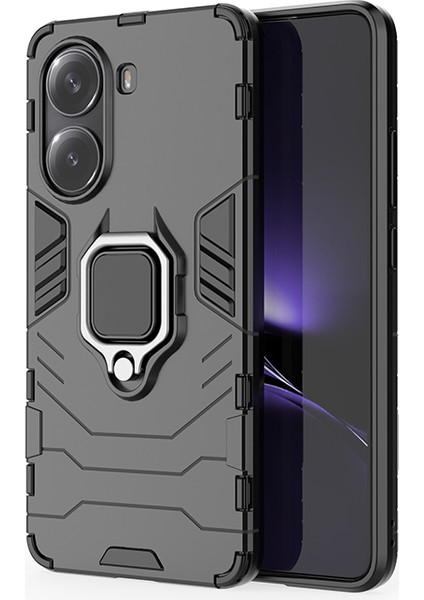 Poco X7 Pro Yüzük Zırh Cep Telefonu Kılıfı (Yurt Dışından)