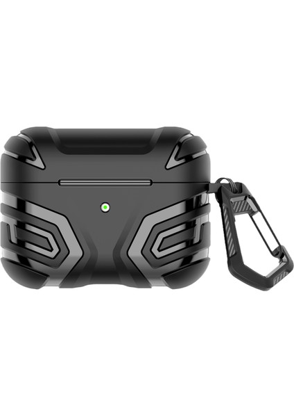 Mekanik Karikatür Şekillendirme Airpods Pro Apple Bluetooth Kulaklık Kılıfı (Yurt Dışından)