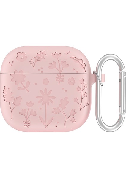 Düz Renk Silikon Için Airpods 1/2 Nesil Kanca ile Bluetooth Kulaklık Kılıfı (Yurt Dışından)