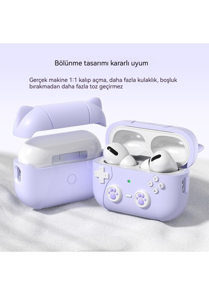 Sevimli Silikon Oyun Konsolu Styling Için Airpods Pro/pro2 Nesil Kulaklık Seti (Yurt Dışından) fiyatları