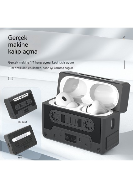 Sevimli Silikon Ins Vintage Bant Şekli Için Airpods Pro/pro2 Kulaklık Seti (Yurt Dışından) indirimleri