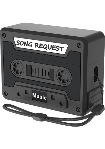 Sevimli Silikon Ins Vintage Bant Şekli Için Airpods Pro/pro2 Kulaklık Seti (Yurt Dışından)