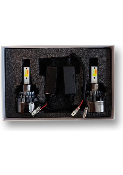 F30 3 Renk H3 LED Xenon Pembe Buz Mavi Beyaz (Çakarlı) 12V 15000 Lümen fırsatları